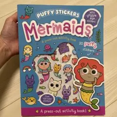 【メルカリ便】英語 Puffy Stickers Mermaids