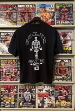 GOLD'S GYM JAPAN Tシャツ ブラック