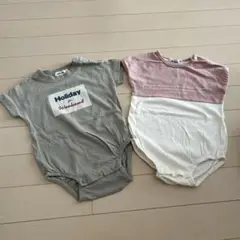 ペアマノン　ベビーロンパース　70cm