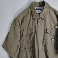 コロンビア PFG 半袖シャツ フィッシングシャツ ワーク