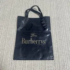 バーバリー　BURBERRY　ビニール　トートバッグ　エコバッグ