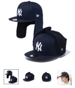 59FIFTY Dog Ear ドッグイヤー ニューヨーク・ヤンキース ネイビー