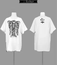 DimMoire【ディムモアール】Dig in skullオフショルT 白 Dimmoire Dig in Skull オフショルT ホワイト白