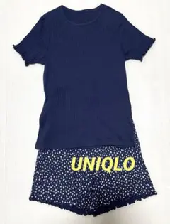 ユニクロ　UNIQLO　ガールズルームセット　パジャマ　150-160