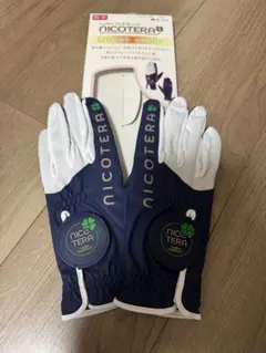 NICOTERA UVカット ゴルフグローブ Mサイズ 両手