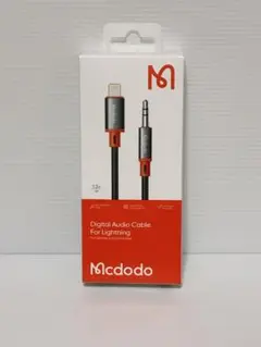 Mcdodo ライトニング to 3.5mm オーディオ変換ケーブル 1.2m