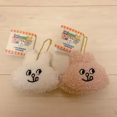 ぺたこっとポーチ　バニーコンビニ マスコット