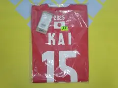 【ラストワン】2025年 バレーボール男子日本代表 応援Tシャツ 甲斐優斗 XL