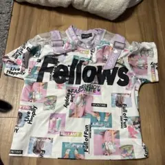 Fellows コラージュプリント Tシャツ 100cm