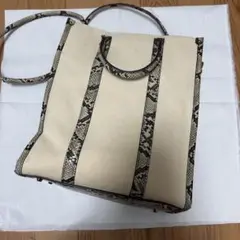 UNBILLION　トートバッグ　レディース　キャンバス素材