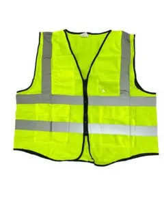 ３ＸＬ★ 警告チョッキ 警備員チョッキ 反射　大きめサイズ
