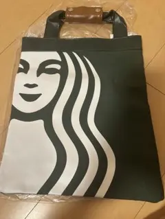 【新品未使用】STARBUCKS 海外限定 トートバッグ グリーン　日本未発売
