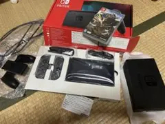 中古　Nintendo Switch 本体　モンハン付き　旧型