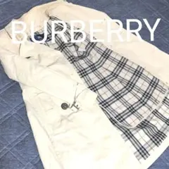 o46. BURBERRY ベルト ライナー付きステンカラーコート サイズ36