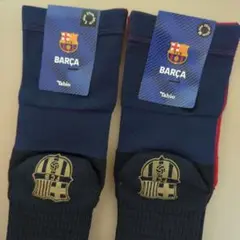 6600円→4800円！Tabio BARÇAサッカー スポーツソックス2セット