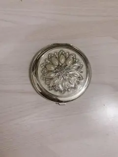 花モチーフ 手鏡