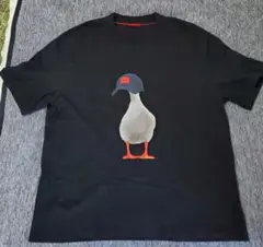 HUGO ダックプリントTシャツ XL
