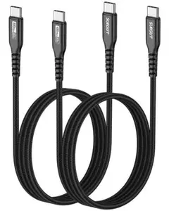 SUNGUY USB Type C ケーブル 1M 【2本組】 PD対応 60W