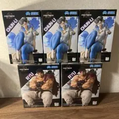 ストリートファイター6フィギュア5点セット！　未開封！
