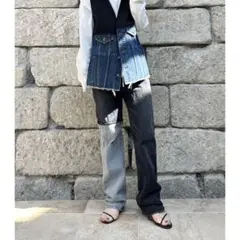 INSCRIRE Straight Layered Denim