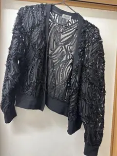 Bab ブラック カーディガン M