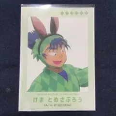 【匿名配送】忍たま乱太郎 ナンジャ たまご探し クリアカード 食満留三郎