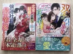 ベリーズ文庫、マーマレード文庫　2冊セット
