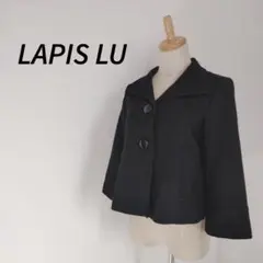 LAPIS LUCE 黒 カジュアルジャケット 38 かっこいい　シンプル