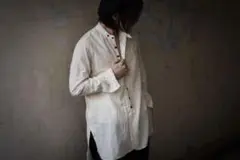 klasica スタンドカラーシャツ　ユニセックス　unisex