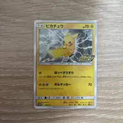 ピカチュウ：「ピカピカ！ピカチュウ！プロモカードキャンペーン！」 PROMO