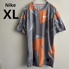 Nike Pro Dri-FIT XL ジャージ グレー オレンジ スポーツ