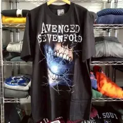 アヴェンジドセヴンフォールド 両面プリント バンドＴシャツ XL
