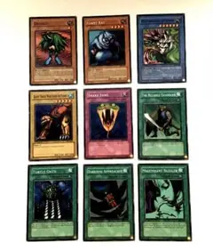 遊戯王カード　OCGデュエルモンスターズ　9枚セット　外国語版　1996年
