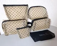 zakkabox ハート柄ポーチ 5点セット