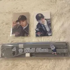 straykids WolfChan D賞 カトラリーセット ステッカー