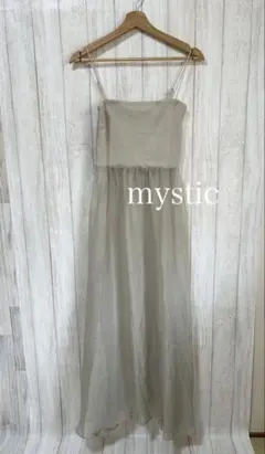 mystic ミスティック シアー ベア キャミ ワンピース