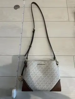 MICHAEL KORS マイケルコース ショルダーバッグ ホワイト/ブラウン