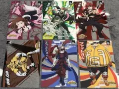 ヒロアカ カード お茶子 蛙吹梅雨 切島鋭児郎 砂藤力道 エッジショット ガム