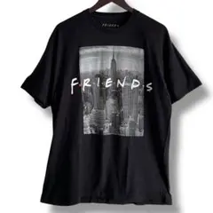 美品☆ FRIENDS フレンズ　公式Tシャツ ニューヨーク街並み　黒　XL