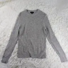 美品✨セオリー　Theory　上質　リネンニット　麻　ベージュ　S　高級
