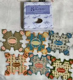 サジュー　糸巻き　6枚セット