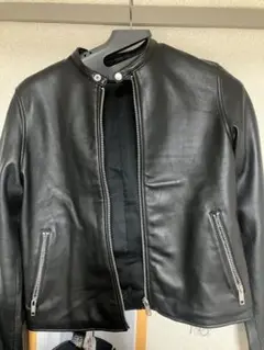 スピックアンドスパン シングル ライダース ジャケット ラムレザー ブラウン M スピックアンドスパン シングル ライダース ジャケット