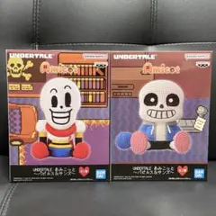 UNDERTALE あみこっと パピルス&サンズ フィギュア 全2種