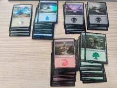 DMU 基本土地 英語 フォイル 5種36枚 まとめ MTG