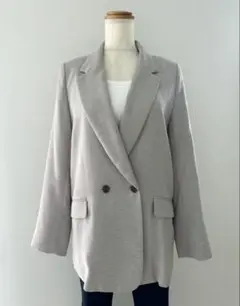 ★HERENCIA　ヘレンチア　杢調ジャケット　ベージュ