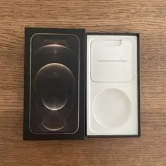 iPhone12pro ゴールド　箱のみ
