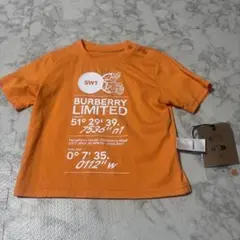 BURBERRY オレンジ Tシャツ 18M