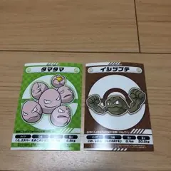 ステッカー ポケモンセンター  タマタマ  イシツブテ  二枚セット