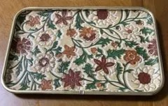 最終値下げ！約27.5cm×18.5cm花柄インテリアトレイ