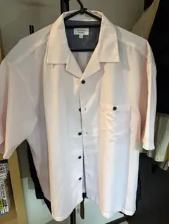 NATURAL STORY 半袖シャツ L 薄ピンク